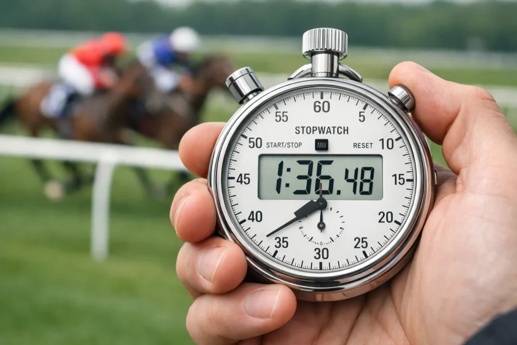 1000 Guineas speed figures and timing analysis