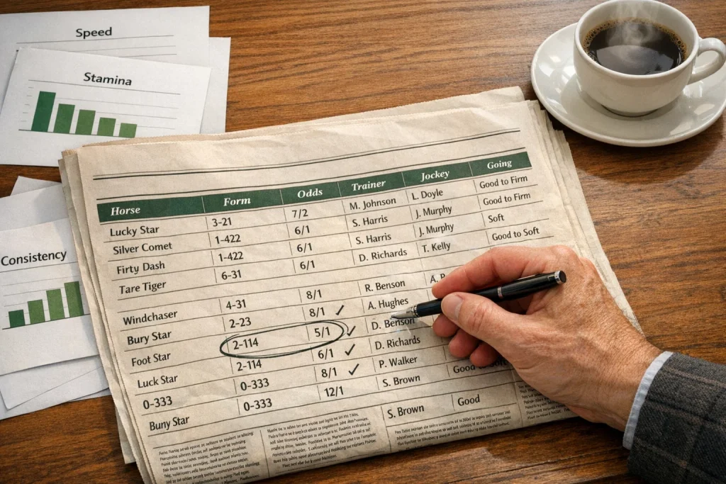 1000 Guineas tips analyst studying form data