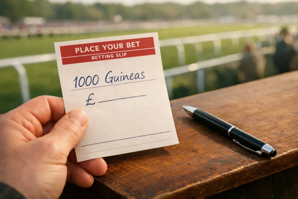 How to bet on the 1000 Guineas with a betting slip